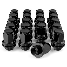14x1.5 Wheel Lug Nuts, 20PCS M14x1.5 OEM Factory Mag Washer Style Chrome Lug Nut 7/8'' (22mm) Hex 1.77 inch(45mm) Height for Sequoia Landcruiser Tundra Lexus LX470 LX480
