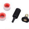 High Pressure Washer Chemical Injector Kit 3/8 Inch Connector Adjustable
