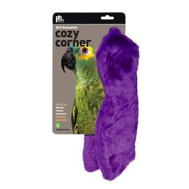 Prevue Pet Cozy Corner Fleece Bird Blanket - Large (Purple)