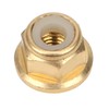 50Pcs Flange Nut Pure Copper Lock AntiSkid AntiLoose Fasteners Set