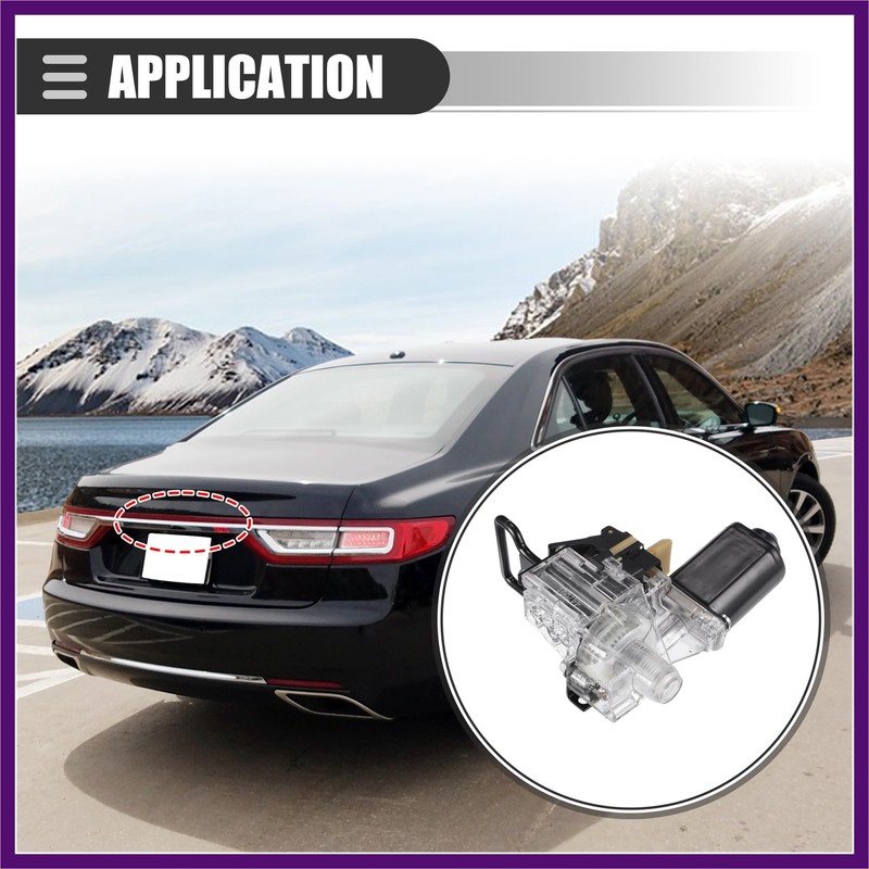 FUELHOOD Trunk Pull Down Motor, Rear Trunk Release Tailgate Lock