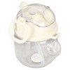 700ml Bear Water Bottle for Girls Kids with Straw Adjustable