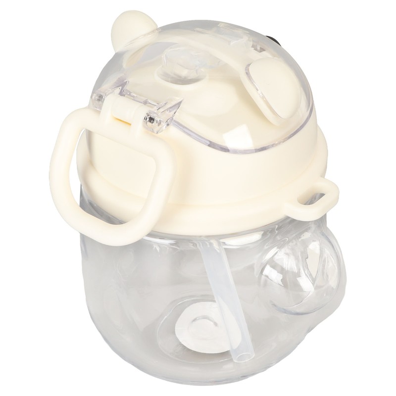 700ml Bear Water Bottle for Girls Kids with Straw Adjustable