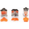 Yoshikawa YJ2789 Vegetable Cutter, Made in Japan, Set of 6
