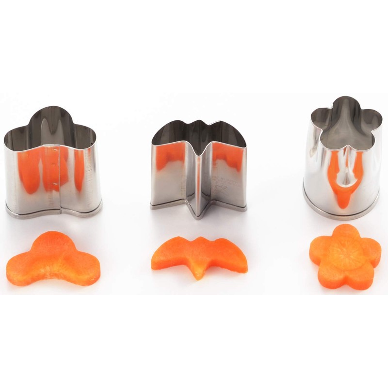 Yoshikawa YJ2789 Vegetable Cutter, Made in Japan, Set of 6