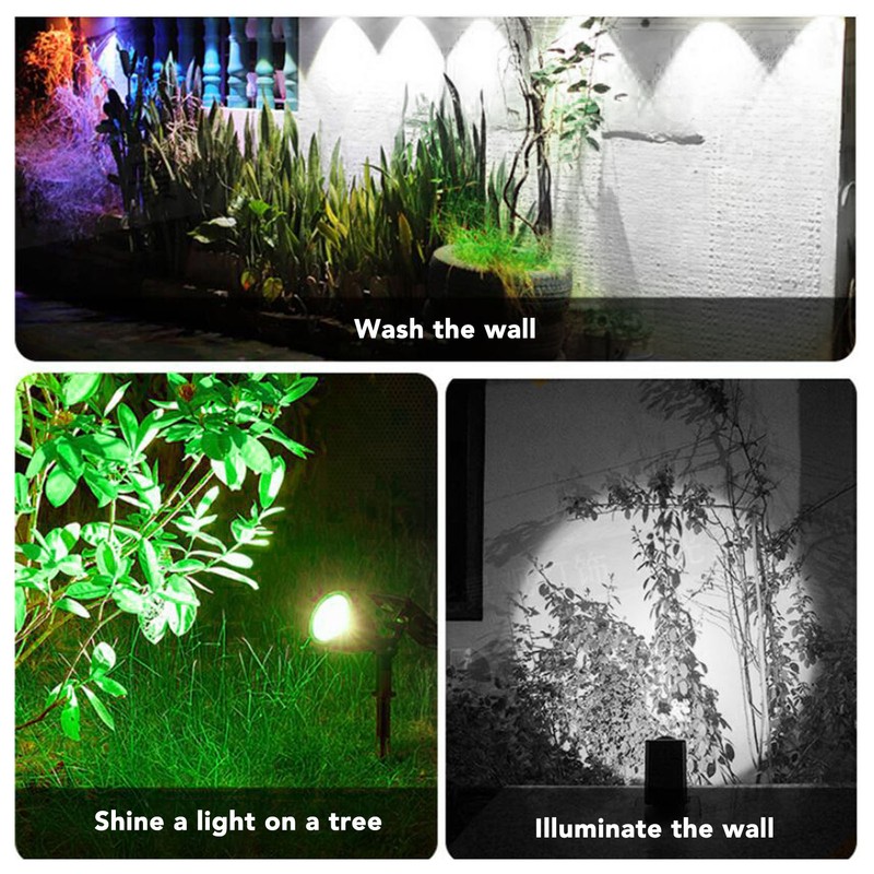 Solar Outdoor Spot Light Easy Installation IP67 Waterproof Solar Powered