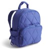 Vera Bradley Women's Featherweight Small Banbury Backpack Bookbag, Deep Ultramarine,
