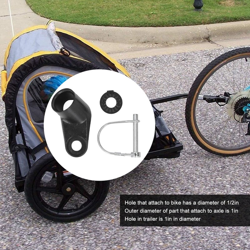 Trailer Coupler Replacement Bike Trailer Attachment Coupler Adapter Tilt Connector