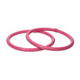 Arm Hoop, Mini Hula Hoop Set with Foam Cover, 2 Pieces, Each 0.25 kg, pink