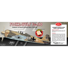 Guillow's Focke-Wulf FW-190 Laser Cut Model Kit