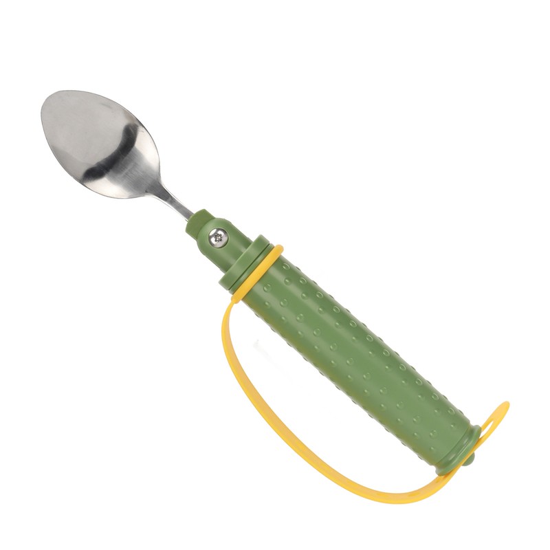 Eating Aids Spoon Utensil Adaptive Adjustable Elderly Eating Assistive Spoon