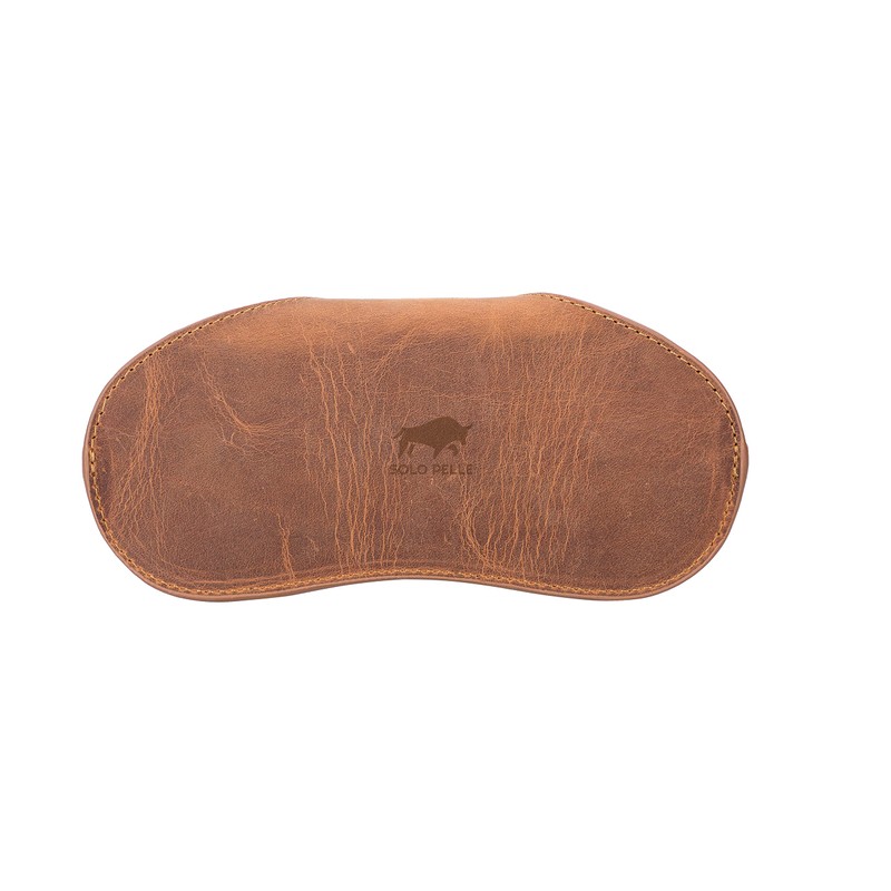 Solo Pelle Liestal Sunglasses Case Genuine Leather Portable Glasses Case