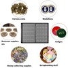 Coin Collection Book Holder Album for Collectors, 300 Pockets Coins