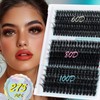 Eyelash Extensions, 280 Pieces, Lash Clusters, Eyelash Extensions, 60D +