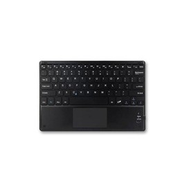 BoxWave Keyboard Compatible with Wacom MobileStudio Pro (13 in) - SlimKeys Bluetooth Keyboard with Trackpad, Portable Slim TouchPad - Jet Black