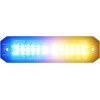 Luz Estrobo 36w 12 Led Doble Color 12cm Vehículos Emergencia