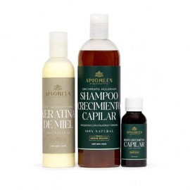 Kit Magico Anticaida | Crecimiento Acelerado | Con Keratin | Hidratación Profunda y Reparación para Cabello Dañado -Fórmula Enriquecida con Extractos Naturales - Brillo y Suavidad Duraderos