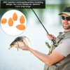 50Pcs Orange Floating Water Long Shot Assist Device Fly Hook