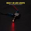 Nilight 5PCS12V LED Toggle Switch Heavy Duty 20A SPST ON