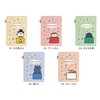 C.S Front Stationery Leather Pass Case 04 Cat PU Leather