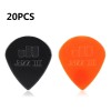 20 Púas De Guitarra Dun Lop De 1,38mm, Nailon Jazz