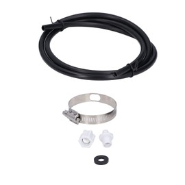 Fdit Chlorinator Feeder Connection Pack with Nut Gasket Clamp Tubing Chlorinator Feeder Pipe Accessories for Hayward CL200 CL220 Parts