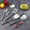 Stainless Steel Cooking Utensils Set, LIANYU 31-Piece Metal Kitchen Tools