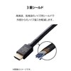 エレコム HDMI ケーブル 5m <Ver2.0> プレミアム 4K2K(60Hz) 【Premium HDMI(R) Cable規格認証済み】