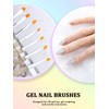 YOOVR 33PCS Nail Art Brushes Set, Nail Tech Supplies Accessories