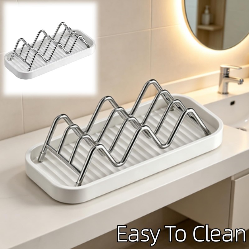 Stainless Steel Soap Dish, 1 Pcs