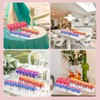 Acrylic Flower Vase Clear Rectangular Centerpiece Box Home Decoration for
