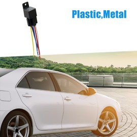 A ABSOPRO JD-2912 5 Pin DC 48V 40A Motor Fuse Relay Switch Power with Harness