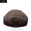 Eternal Leaf FT7006 Men's Tweed Herringbone Hunting Hat, plaid brown