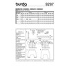 Burda Style Sewing Pattern B9297 Babies' Co-ordinates