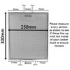 SPARES2GO Metal Mesh Filter for Electrolux Cooker Hood/Kitchen Extractor Fan