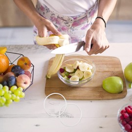 Juicer Rubber Seal Ring, 3/6-Piece White Rubber Seal Ring Seal Replacement Parts, Suitable for Magic Bullet Mixer 250W Model, Flat or Cross Blade, Juicer Mixer Replacement Seals for (3 Pieces)