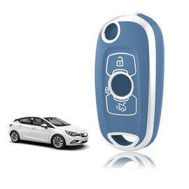 TOOMUME TOOMUME Schlsselhlle TPU, Autoschlssel Hlle 3 Tasten Passt fr Opel Vauxhall Astra K Corsa E Mokka X Buick Verano Encore Envision Regal Lacrosse, Schlsselcover Schutz Schlsselgeh?use