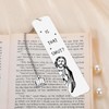 Funny Bookmark,Funny Gifts Stainless Steel Bookmarks,Christian Book Marks,Great Book Accessory