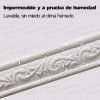 Dolores 2 Pcs Moldura 3d Zoclo Adherible Relieve Pared Puerta
