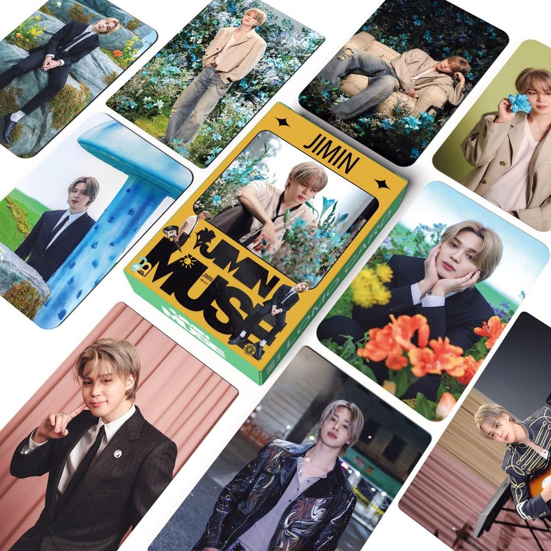 haianallo 55 PCS BTS Park Ji Min lomo Cards Solo