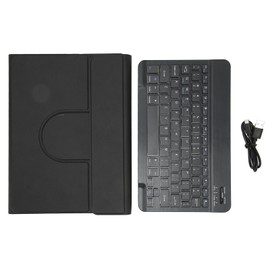 Keyboard Case with Pencil Holder for IOS Tablet 10.2in 2019 7 Generation 10.2in 2019 8 Generation 10.2in 2020 9 Generation Black