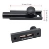 Joyangy 2 Inch Solid Copper Surface Bolt, Copper Slide Bolt