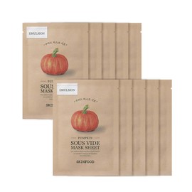 SKINFOOD Sous Vide Mask Sheet 10 Options To Choose  - [Smoothening] PUMPKIN 10P
