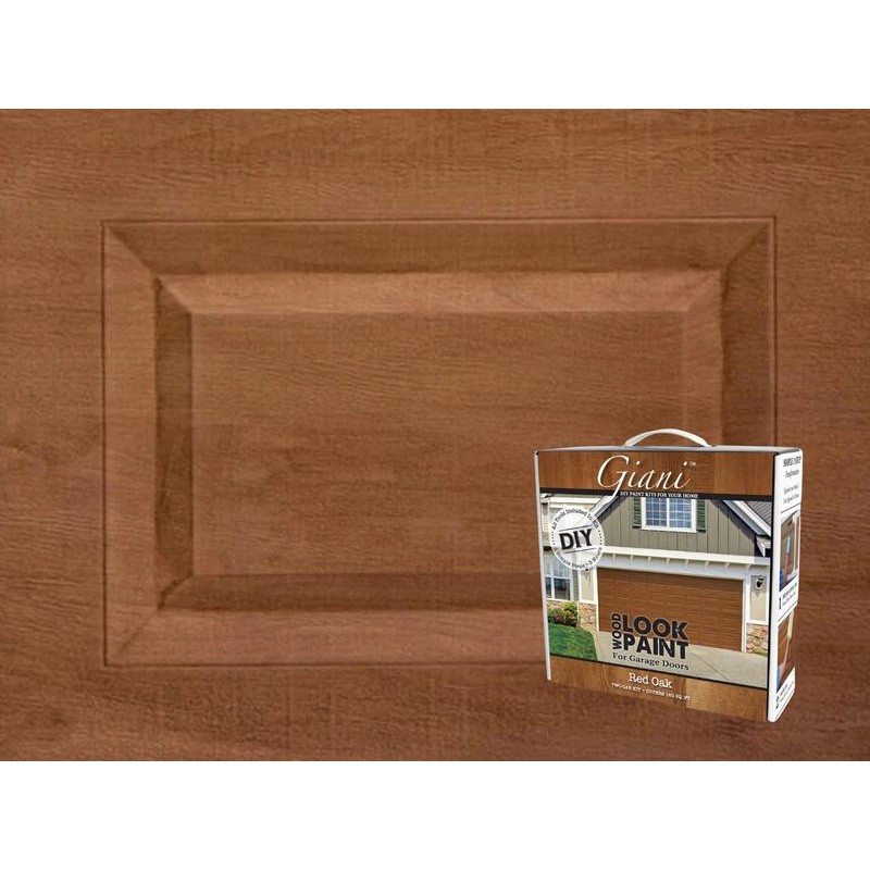 Giani Wood Look Garage Door Paint Kit: Elevate Your Curb