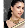 Aheli Lariya Pearl Kundan - Juego de collar con diseño