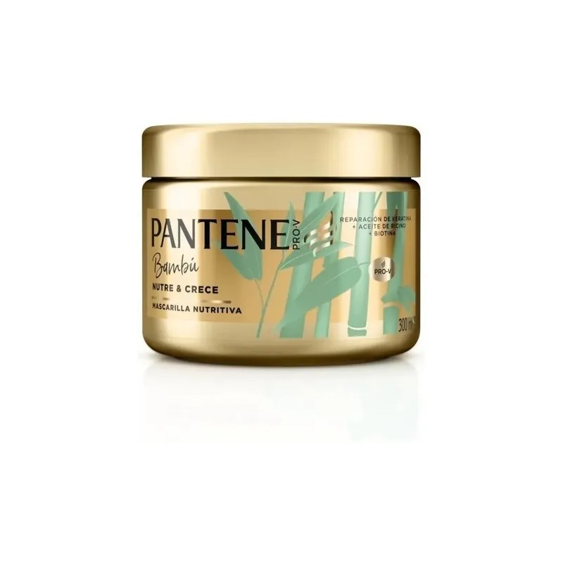 Mascarilla Pantene Pro Miracles Bambú Nutre Crece 300