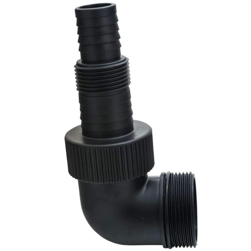 Ribimex Polypropylene Outlet Elbow 90° Angle 1" (26×34mm) and 1"1/2