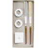 Wakasa Lacquer Couple Chopsticks Gift Set, 2 Pairs, 8.9 inches