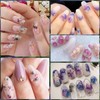 Chisafly Nail Stickers, Flower Hydrangea, Hydrangea, Hydrangea, Nail Stickers, Flower
