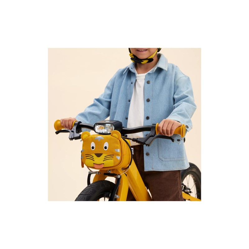 Affenzahn Handlebar Bag with Velcro Holder for Bicycle, Scooter and